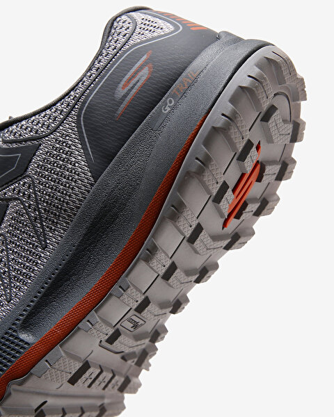 Skechers Go Run Pulse Trail  -  Boulder Erkek Gri Koşu Ayakkabısı 220561 GYOR-6